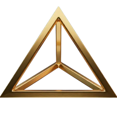 Upward tetrahedron